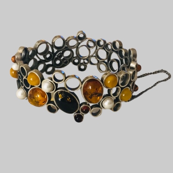 Brand Kruk Amber Multi Colors Bracelet - Picture 3 of 14